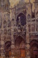 Monet, Claude Oscar - Rouen Cathedral, Grey Weather